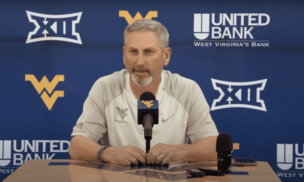WVU Baseball HC Randy Mazey